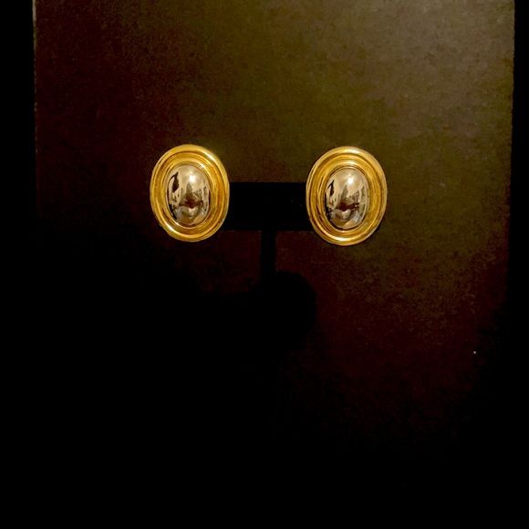 Vintage LCi LIZ CLAIBORNE Clip On Earrings - Picture 2 of 6